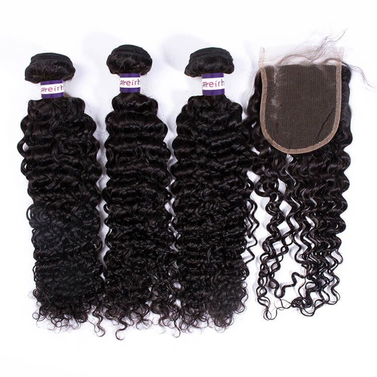 10A Brazilian Curly Hair Weave styles